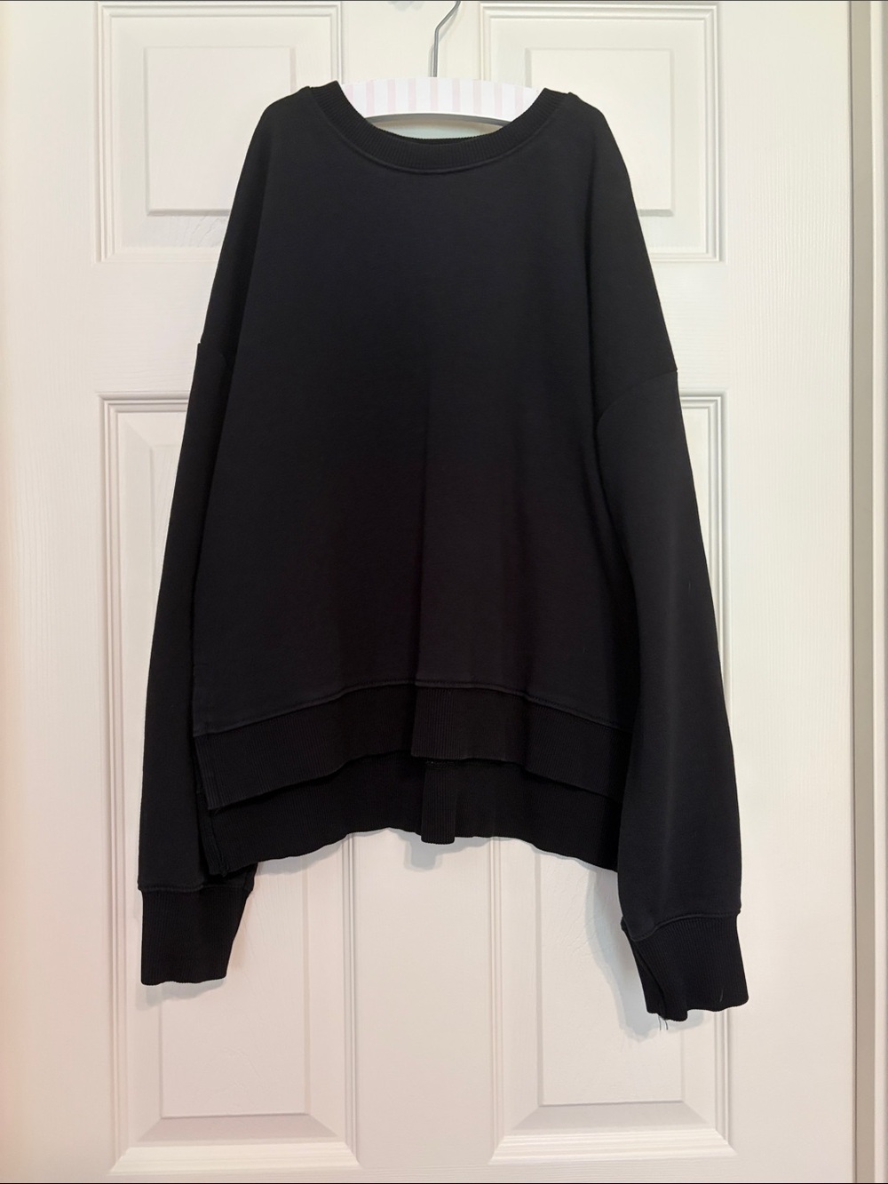 Francesca’s Girls black high-low sweater - Size XL (14)